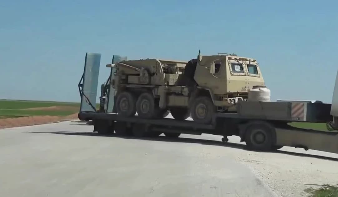 U.S. reinforcements transferred from Iraq to the 'Qasrak' base in eastern Syria. Logistic movement in preparation for regional operations.