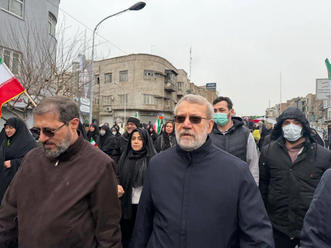 IRAN. ALTI VERTICI PRESENTI ALLA MANIFESTAZIONE DELLA GIORNATA DI QUDS. PARTECIPAZIONE DELLA POPOLAZIONE RELIGIOSA NONOSTANTE I BOMBARDAMENTI. ASSEMBRAMENTO PUBBLICO SEGNALATO.
