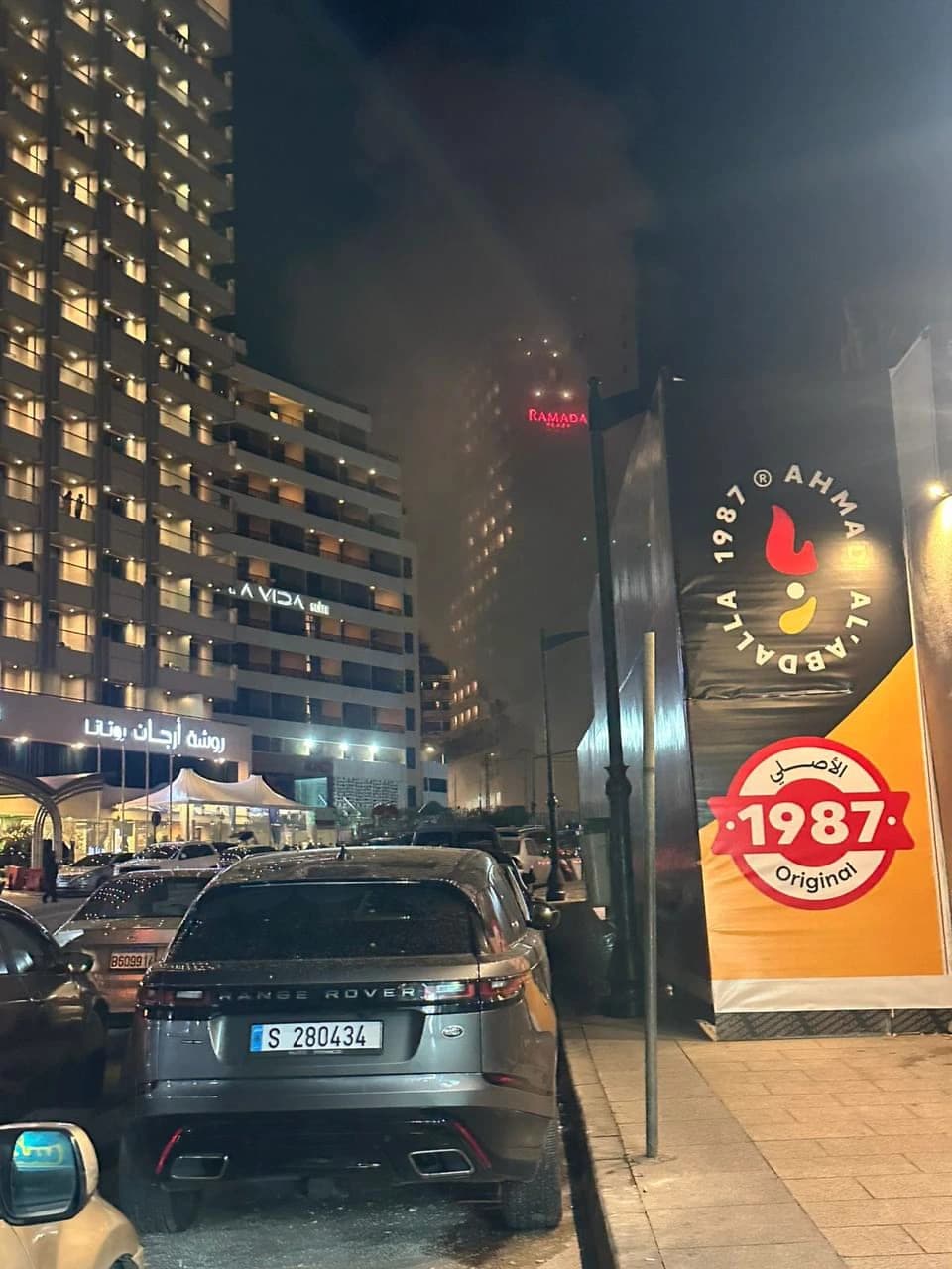Segnalato attacco mirato contro una stanza dell’hotel Ramada Hotel quartiere Raouche, Beirut, Libano.