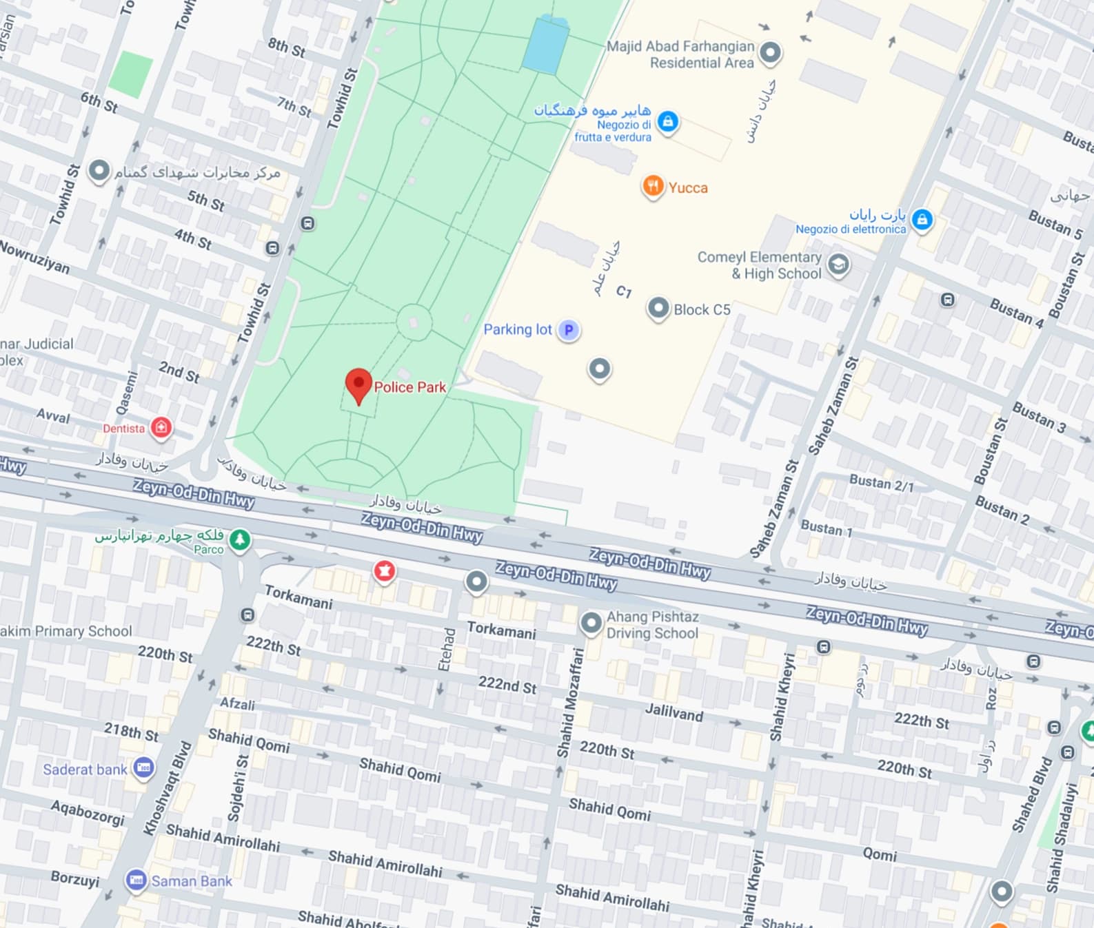 INTELLIGENCE ATTENTION ATTACKS US ISRAEL AGAINST IRAN #teheran WRONG OBJECTIVES PARK ATTACK WITH THE NAME OF “POLICE PARK” SUSPECTED USE OF ARTIFICIAL INTELLIGENCE OBJECTIVES
