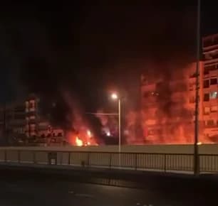 #LIBANO RAID ISRAELE SU AUTOSTRADA INFRASTRUTTURE