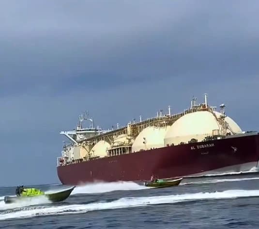Golfo di Oman: area ad alto rischio per il transito in entrata e uscita da Hormuz.